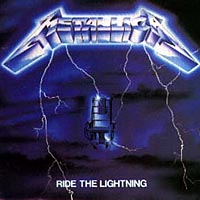Ride The Lightning cd cover